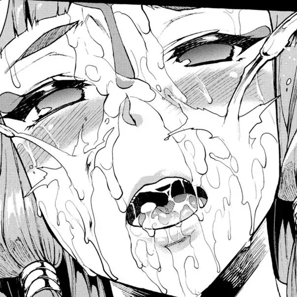 LF mono source: 1girl, ahegao, blush, close up, face, hair clip, hallow eyes, open mouth, projectile cum, ejaculation, saliva posted by l0verl0verlover