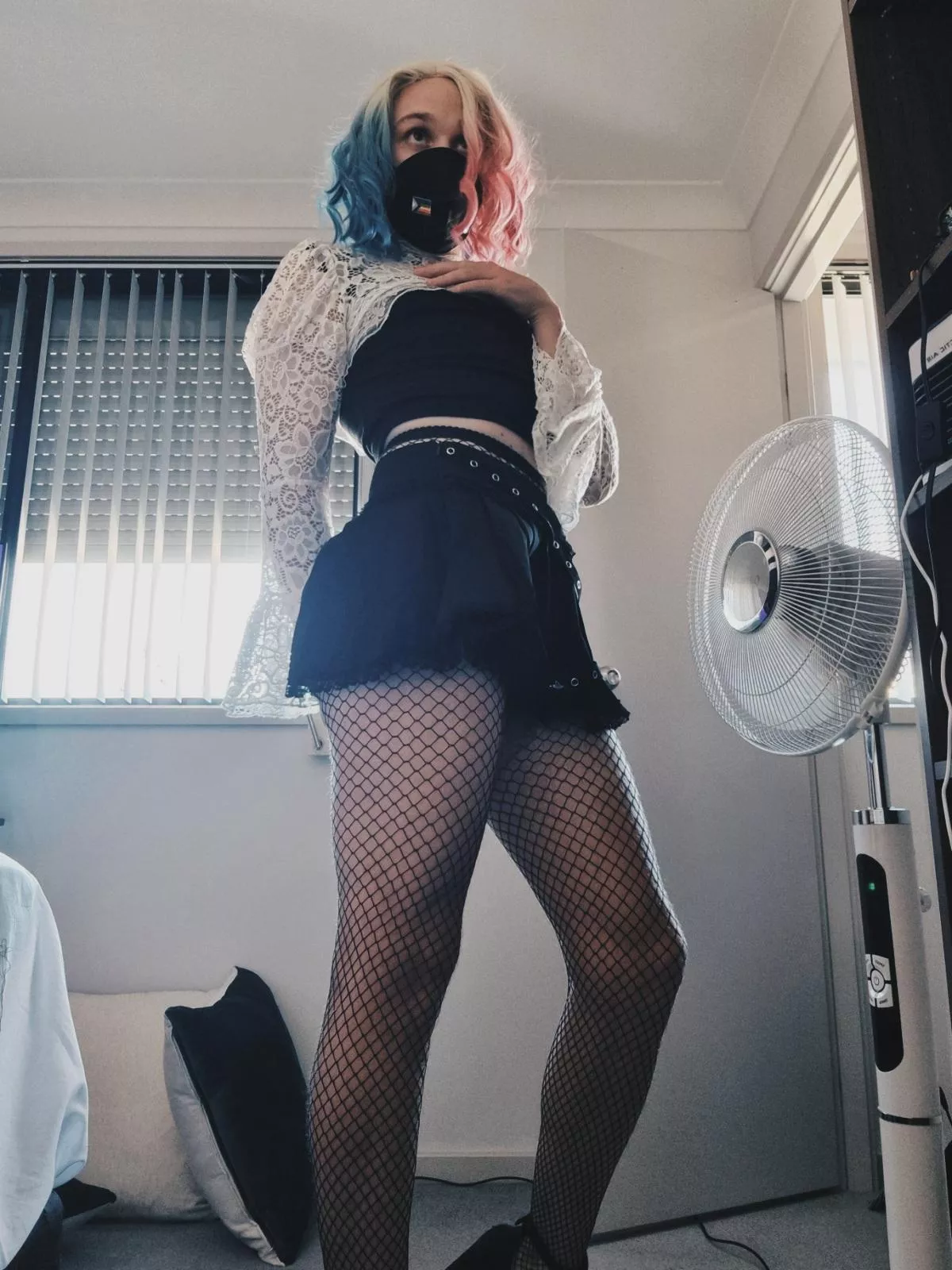 Love this outfit 🤍🖤 posted by AM901