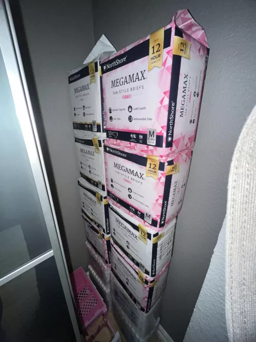 My stockpile keeps growing, I still have 1 more order coming in by SnooStrawberries4973