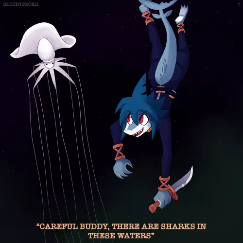 [OC] Deep in the Depths by BloodyPeckii