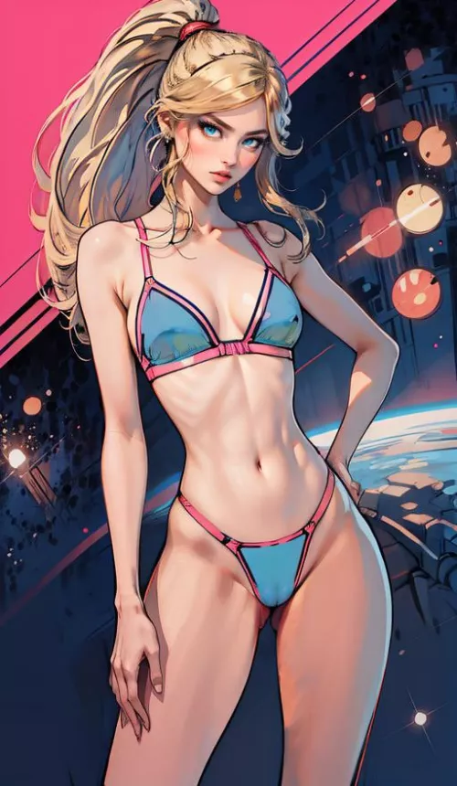 Pink and Blue - (DegenerateDiffusion) by Ephemeral_SG