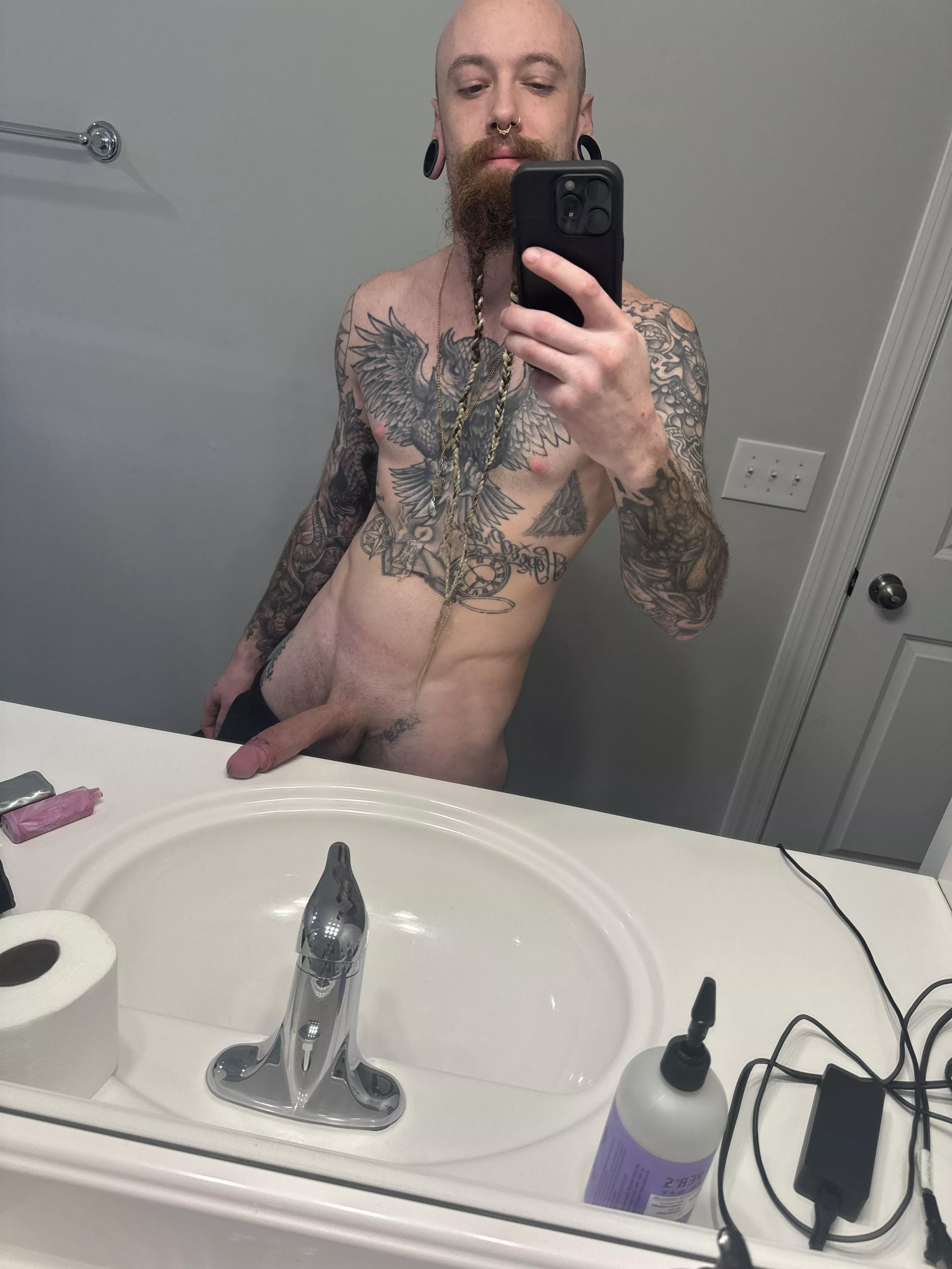 Resting on the sink posted by _vikingbeard