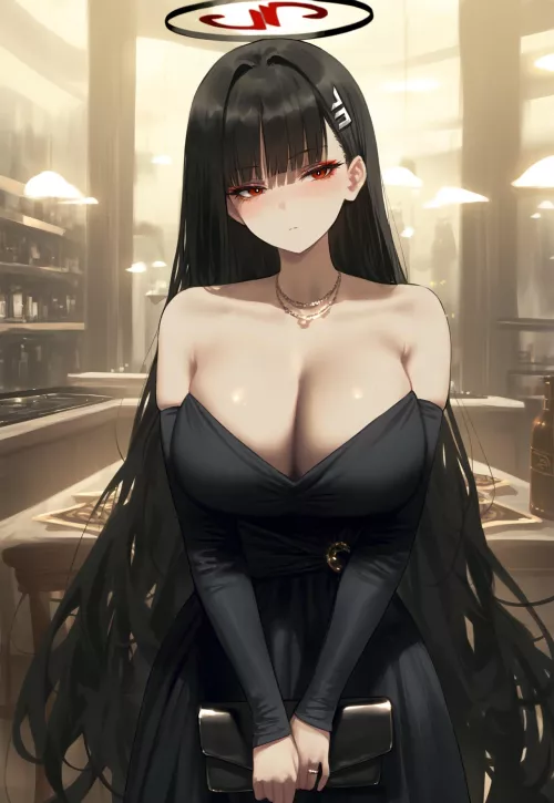 Rio on a Date [Blue Archive] by CheetahSperm18