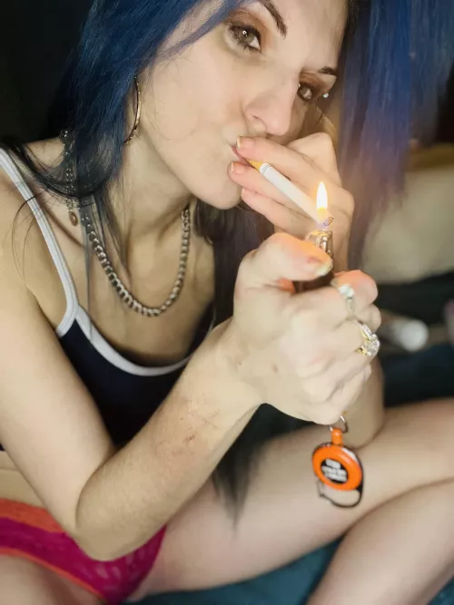 Sexy smoker by Dull_Morning_8757