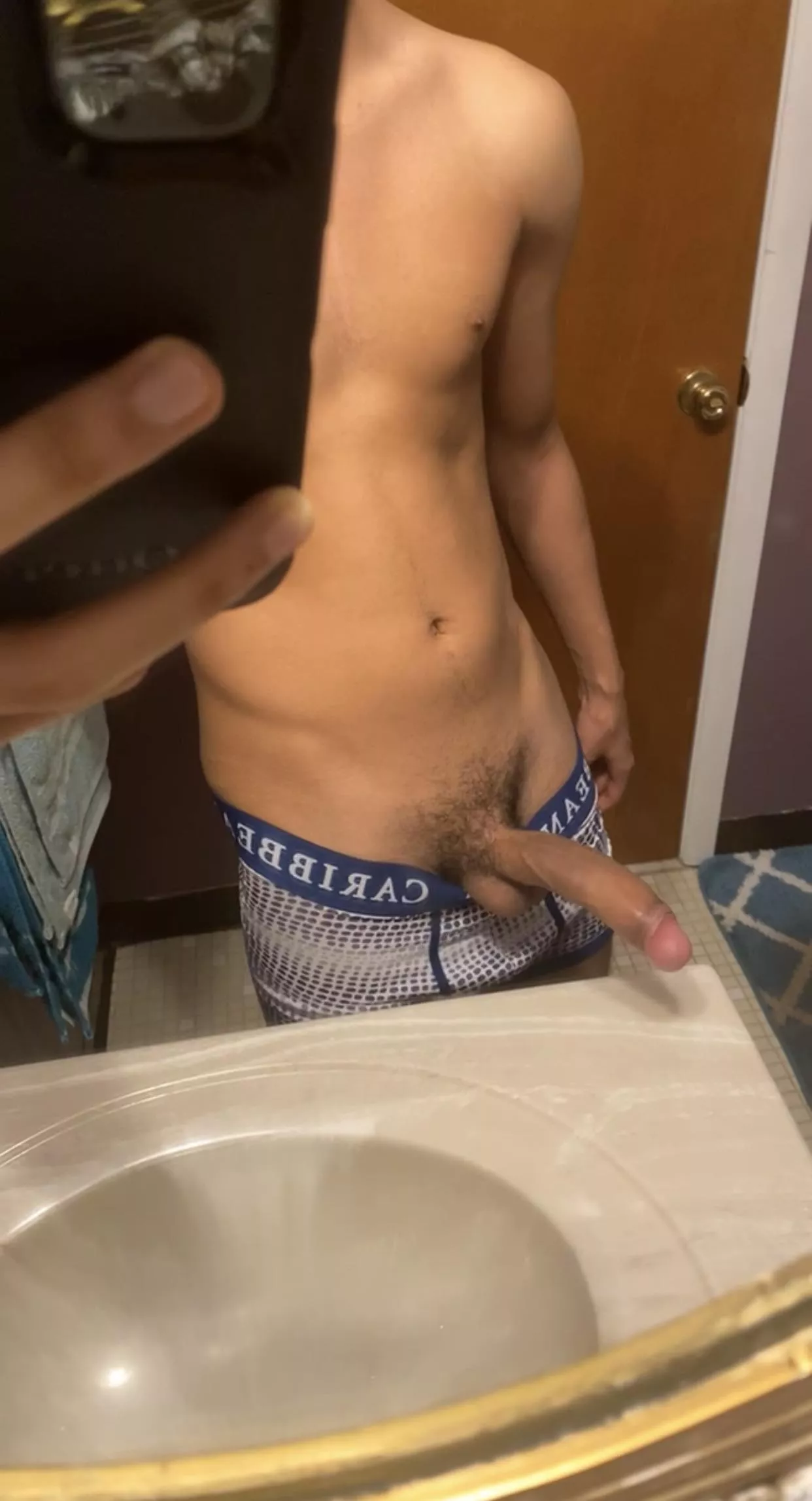 So big n heavy it curves down posted by WWESlutsLover