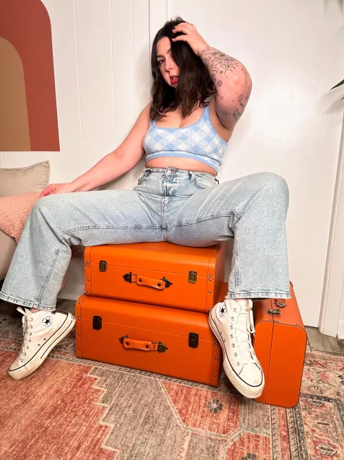 These suitcases are full of chucks by Jadesjungles