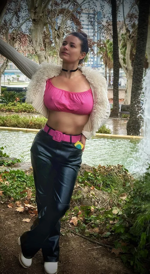 Thin and pink is my favourite top choice. by FreelyKaty