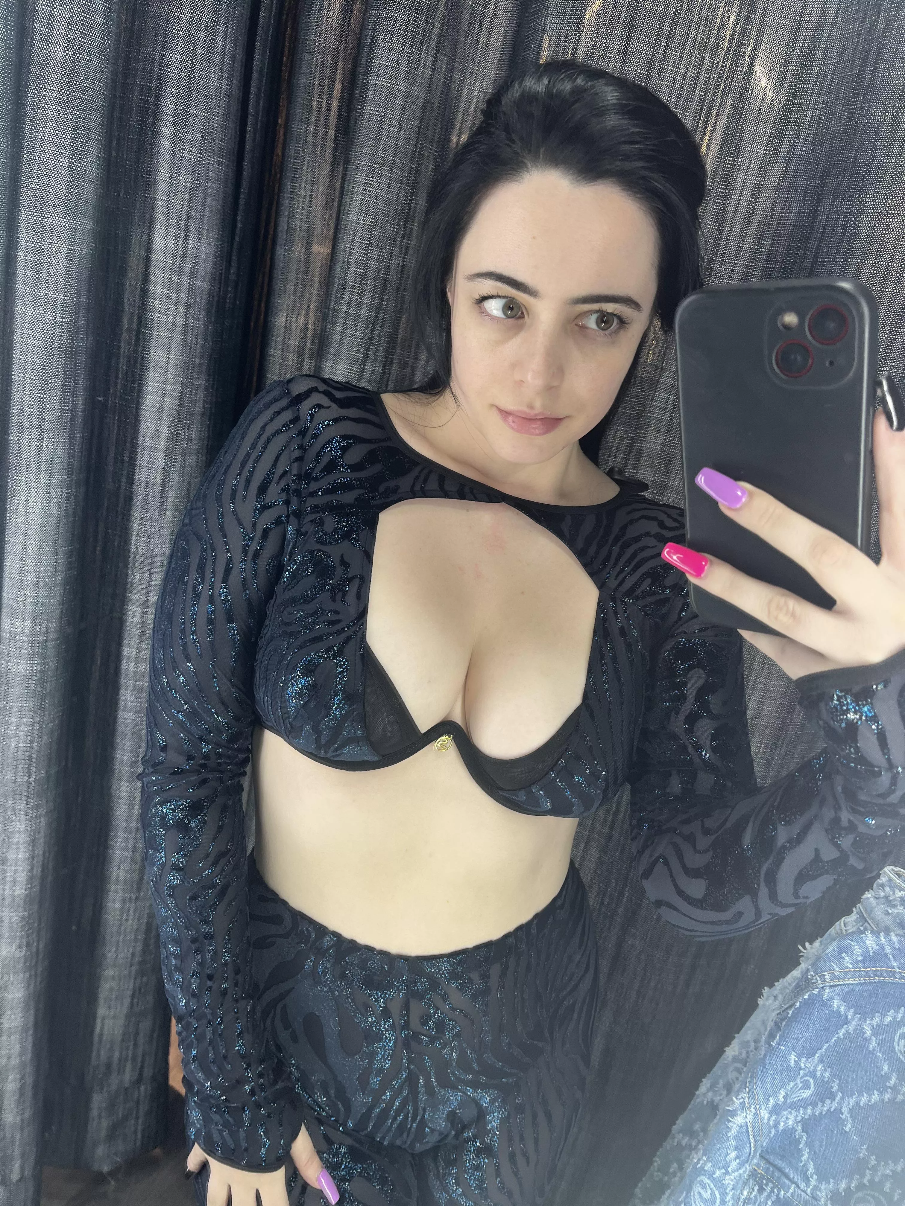 Trying on sexy outfits posted by luisathorne