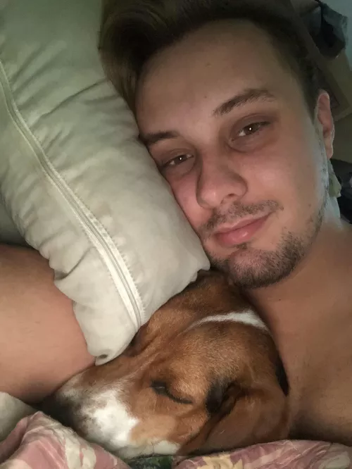 Watching tv with my little angel ☺️ by JTspandex