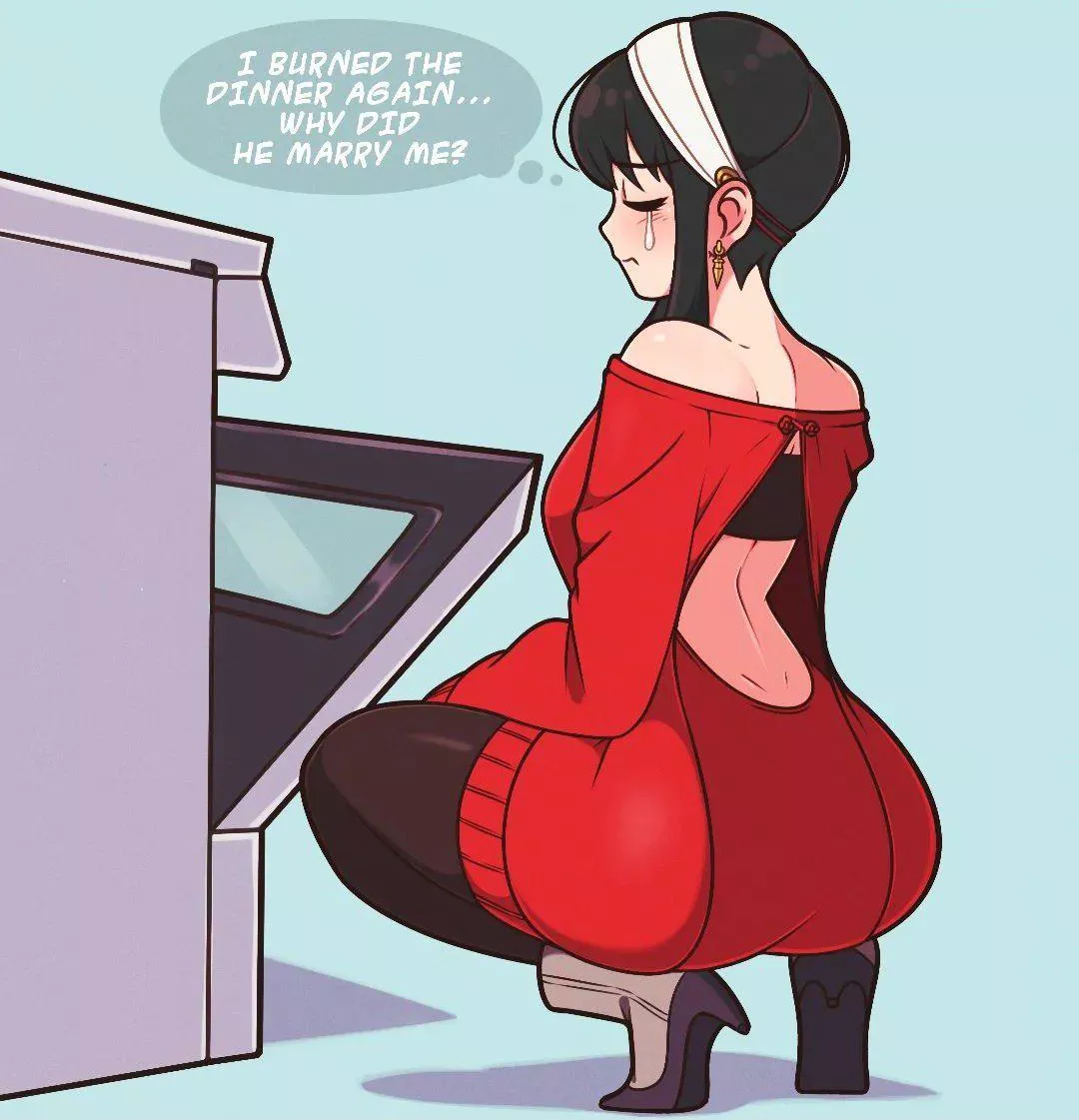 Well at least Yor got some cake posted by Assnimefap