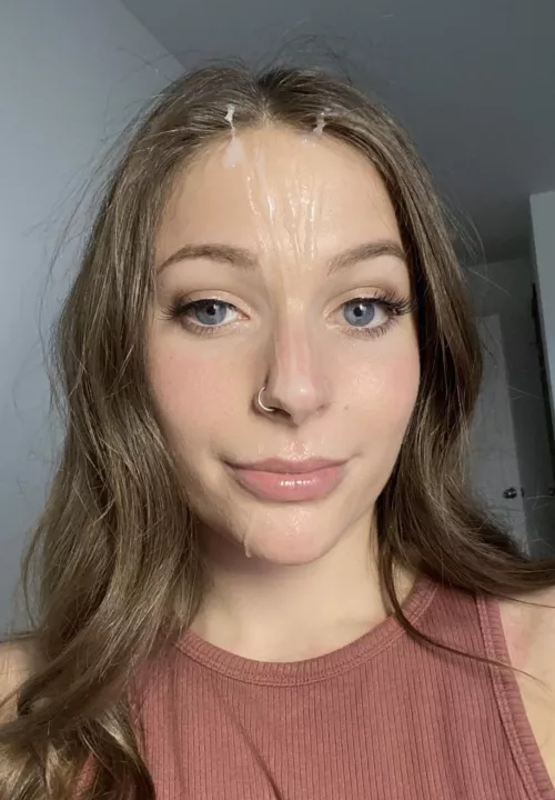 When you cum, is it all over the place or straight out like this? by jessnjamez