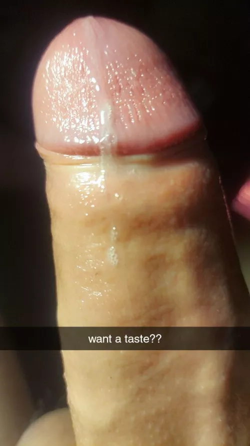 who wants to lick up my thick creamy precum by alexrodriqu69