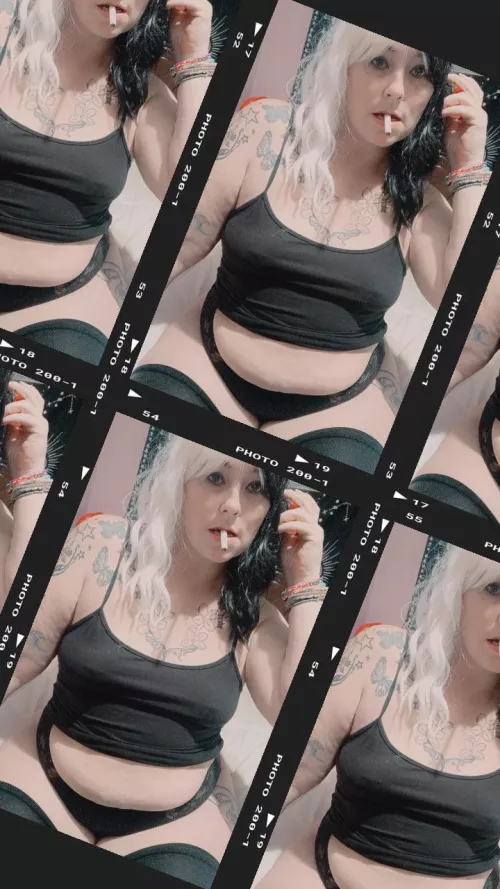 A perfect fridge magnet to remind you to smoke instead of eat by Milfsnax