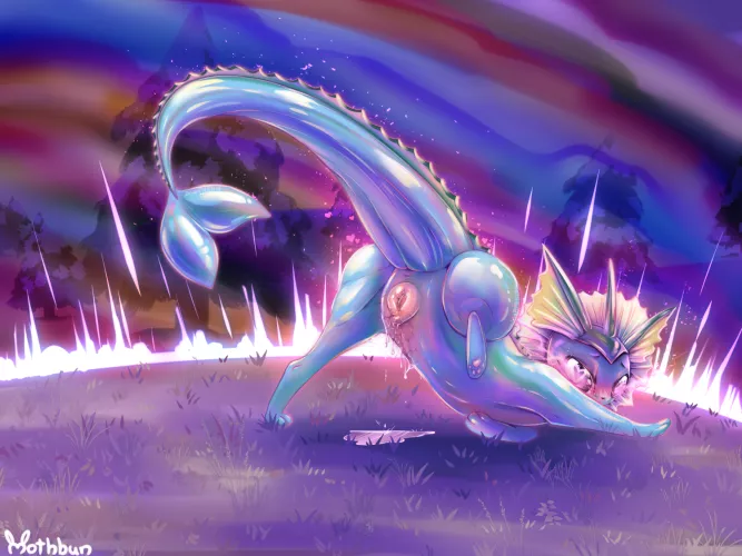 Alpha Heat Vaporeon [f] (Mothbun) by Mothbun69