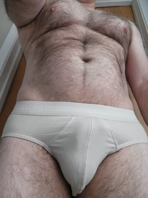 Cum between me and my Calvins by FurryDILFDaddy