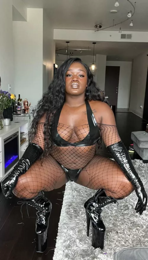 Do this boots intimidate you by SuperiorQueenMelanin