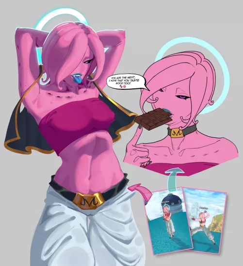 Female Majin [Original] by Sabethai