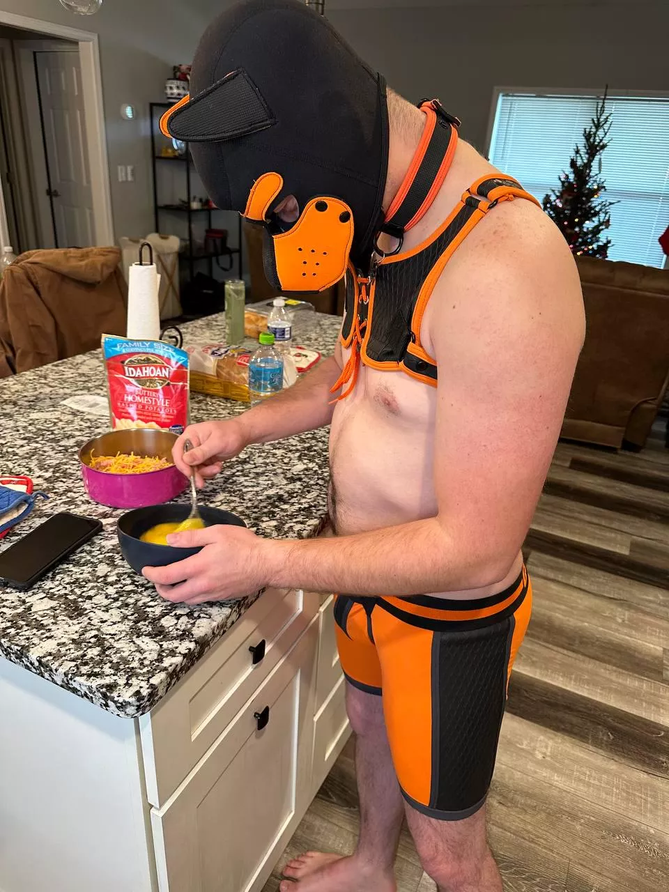 Get you a pup who will cook for you anytime. posted by PupTucker