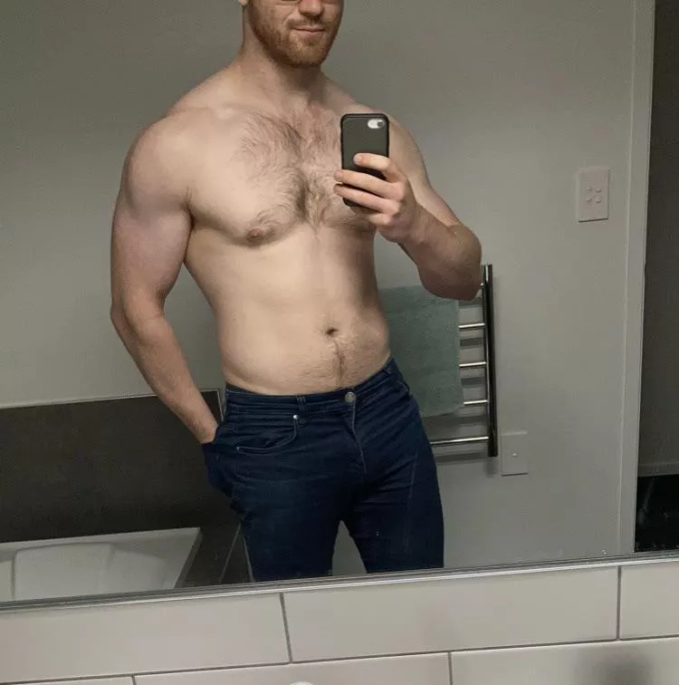 Getting ready for work 😏 posted by Fit-Bloke-Jack97