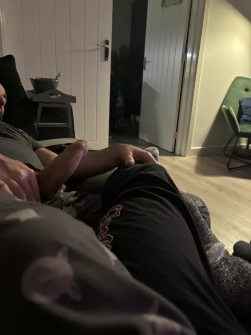 Husband playing with his self randomly by Weekly_Ad_3623