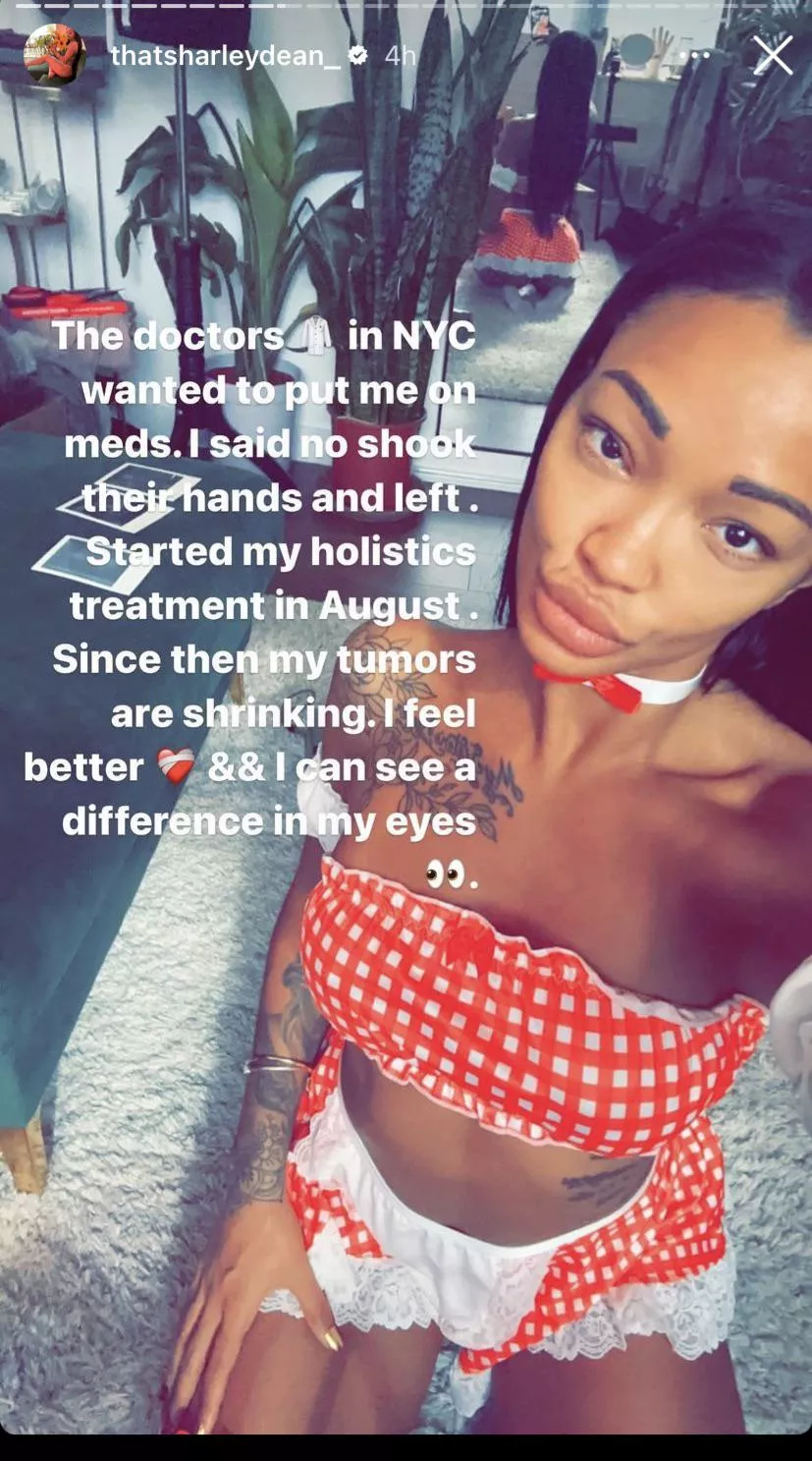 ???? Is she ok? Tumors? posted by gavagool