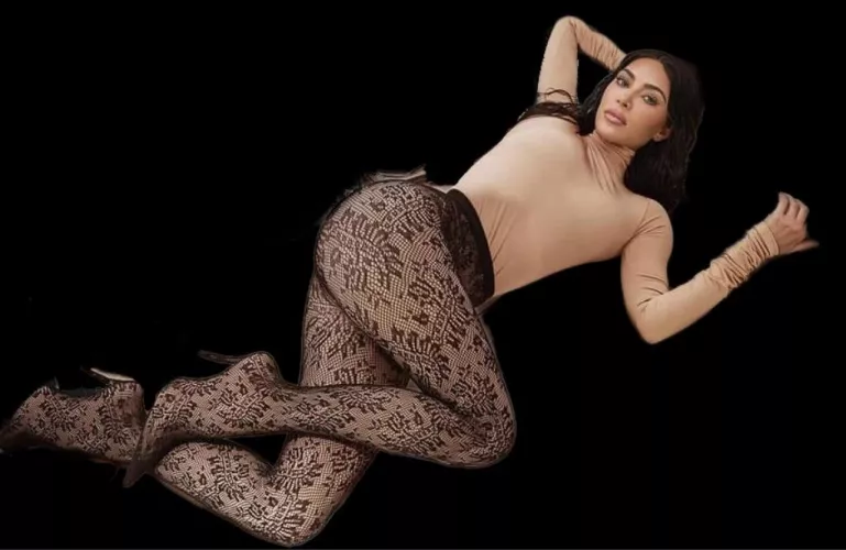 Kim K via IG 🖤 by sashasnow-qos