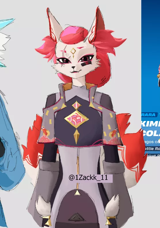 kimiko five tails again.. posted by Green-Independent-69