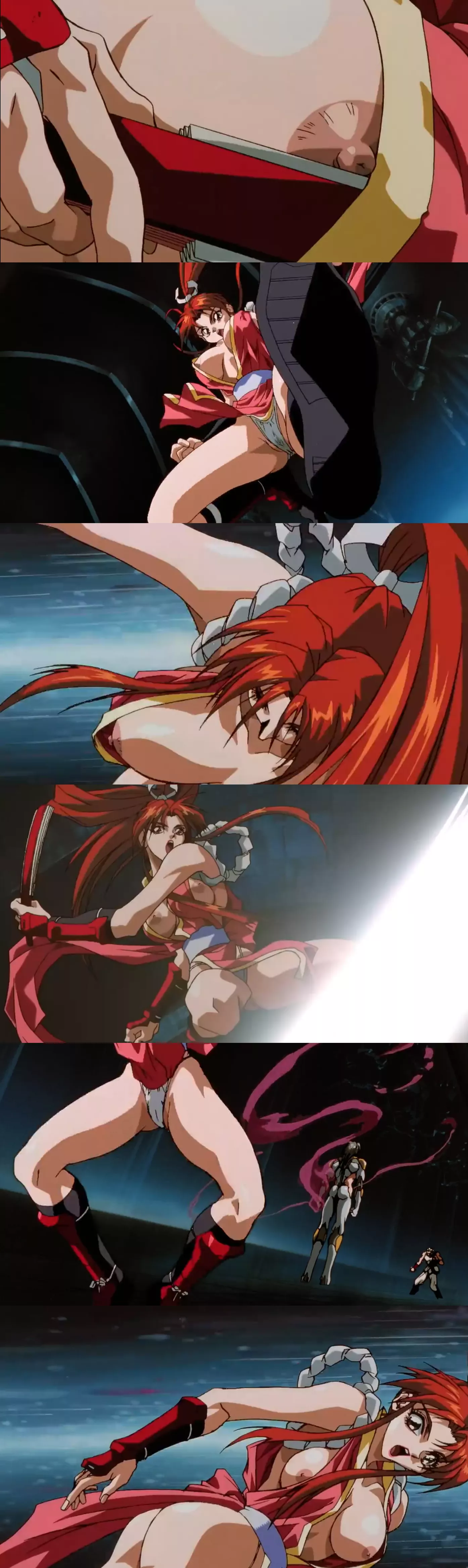 Mai Shiranui's nipslips and cameltoes [FATAL FURY: The Motion Picture] posted by AlKo96