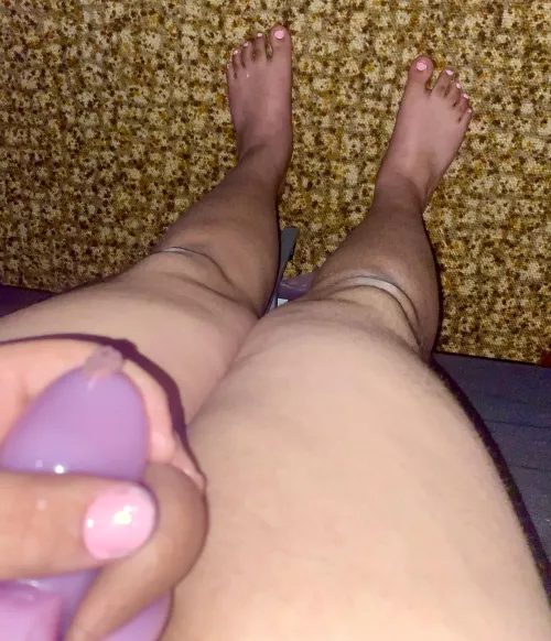 My nails match my cage by ThatfootgirlRylee