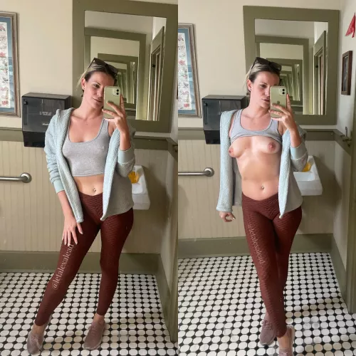 My nipples were showing through already so I figured I’d show off my perky sexy tits ! by letalexalead