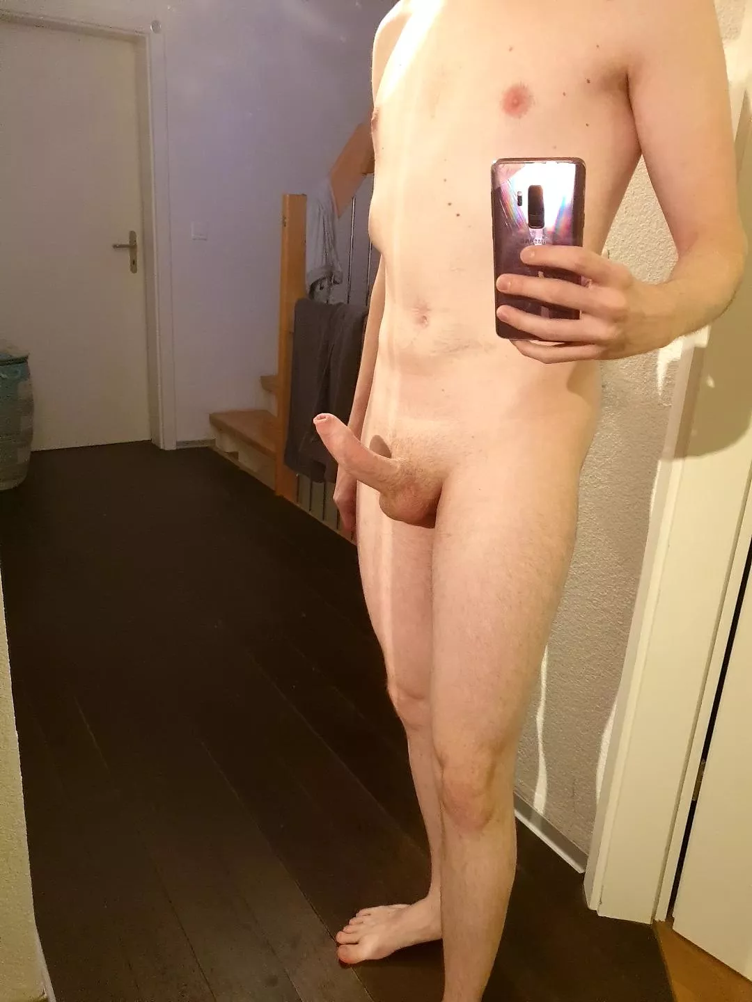 My uncut curved dick 19 posted by Little-Ad9968