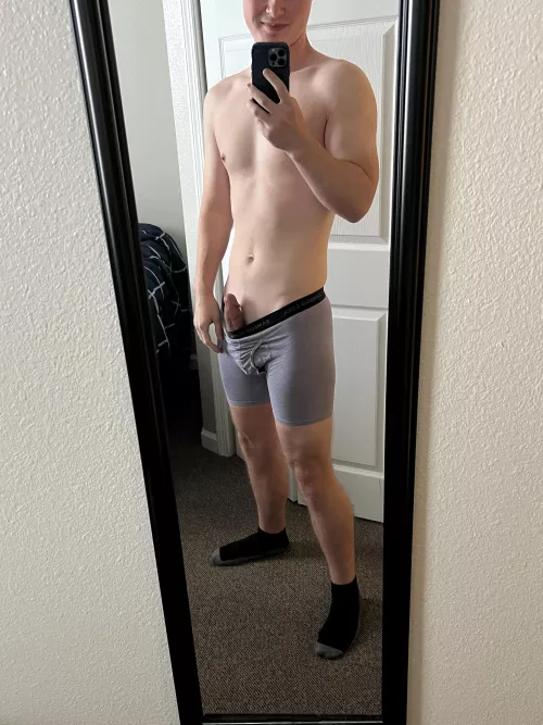 Poking out. Pms open by nomark1849