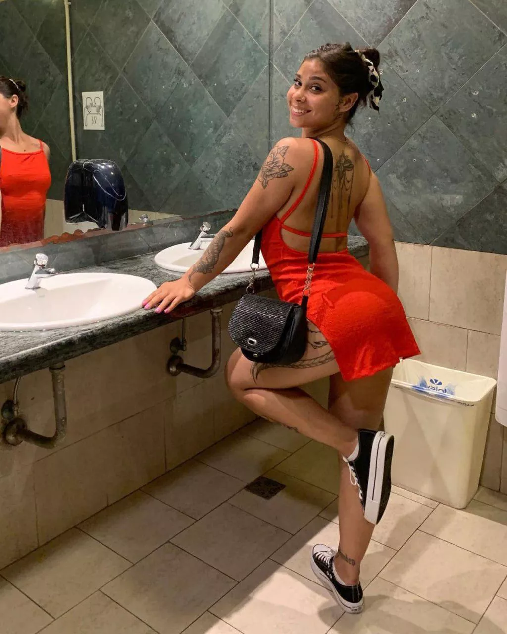 Red demonizes me But it would be better if I wore heels posted by Female_Tough485