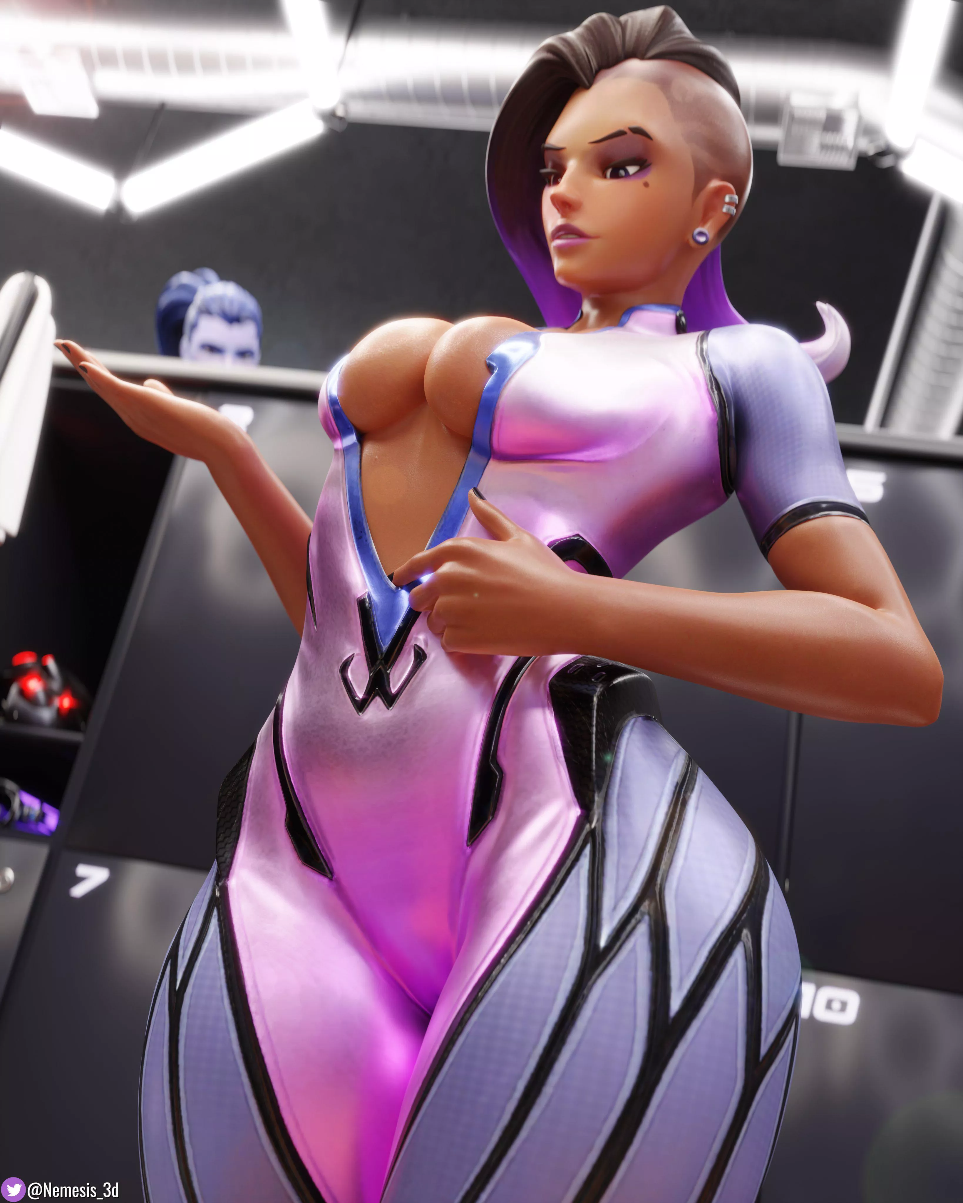 Sombra (Nemesis_3d) posted by mustachy-
