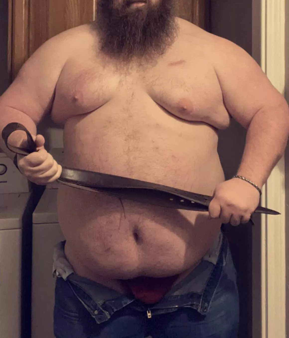 Sometimes there’s only one way to work out those daily frustrations.. posted by Beardedcook91