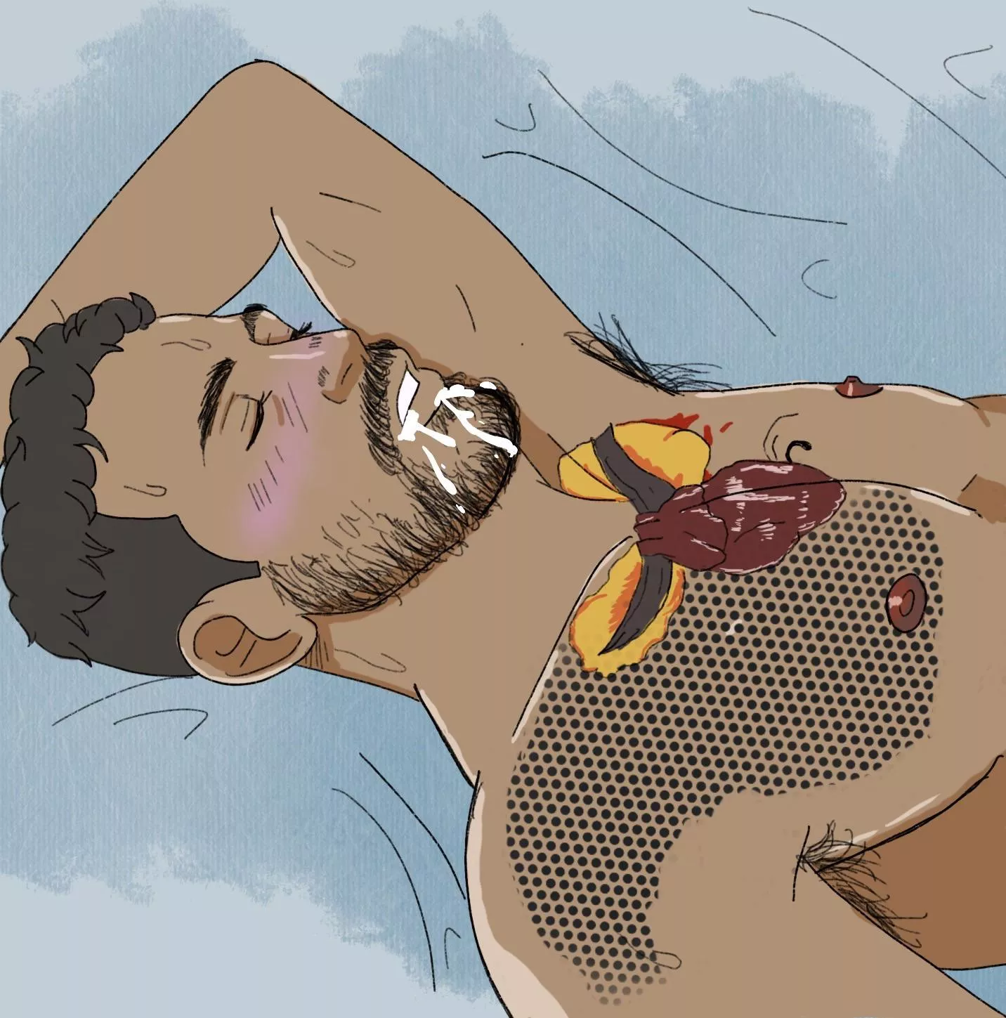 Spilled some Yogurt (by beef_barry on X) posted by Toryprescott