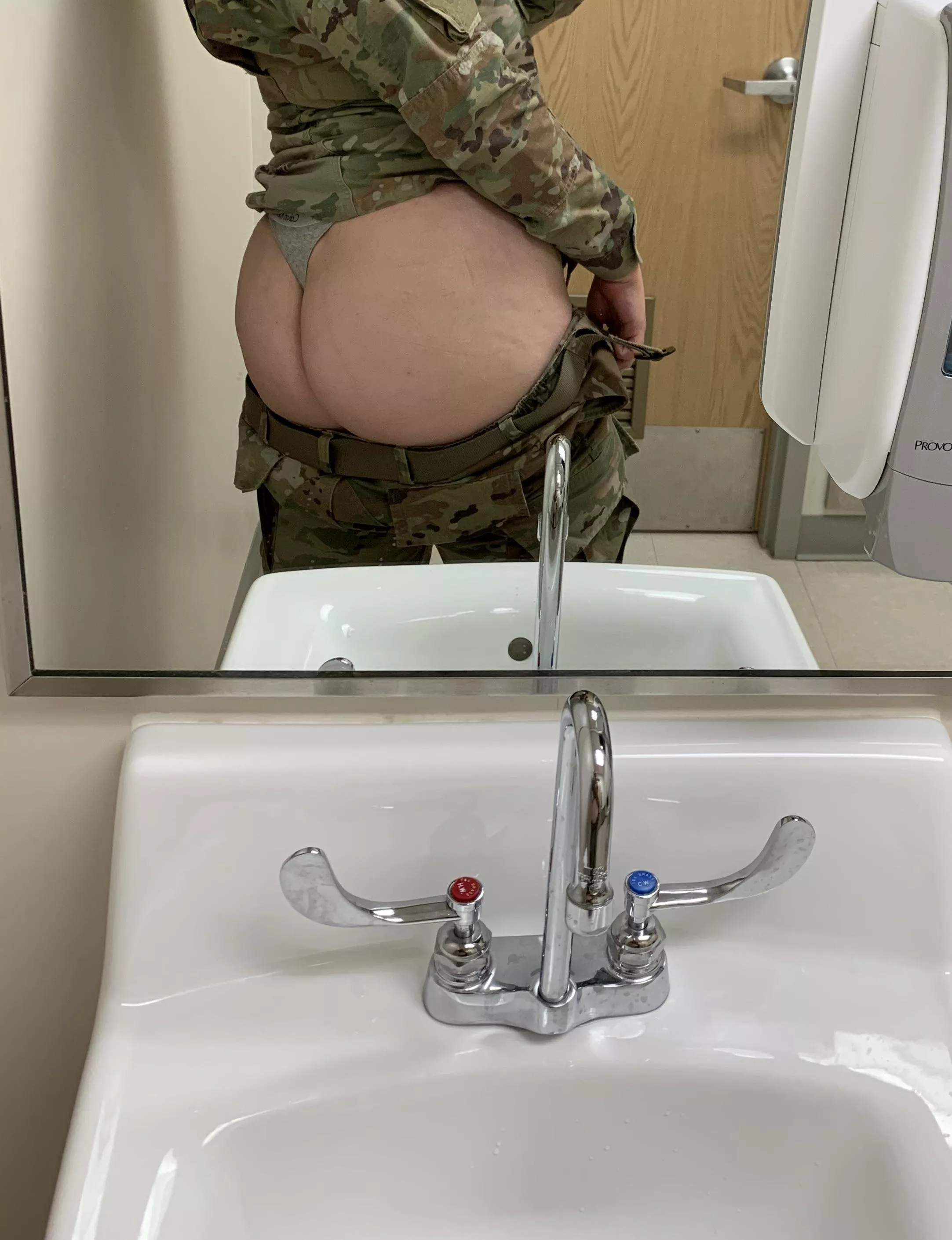 Throwback Booty in uniform posted by whoreofhorror666