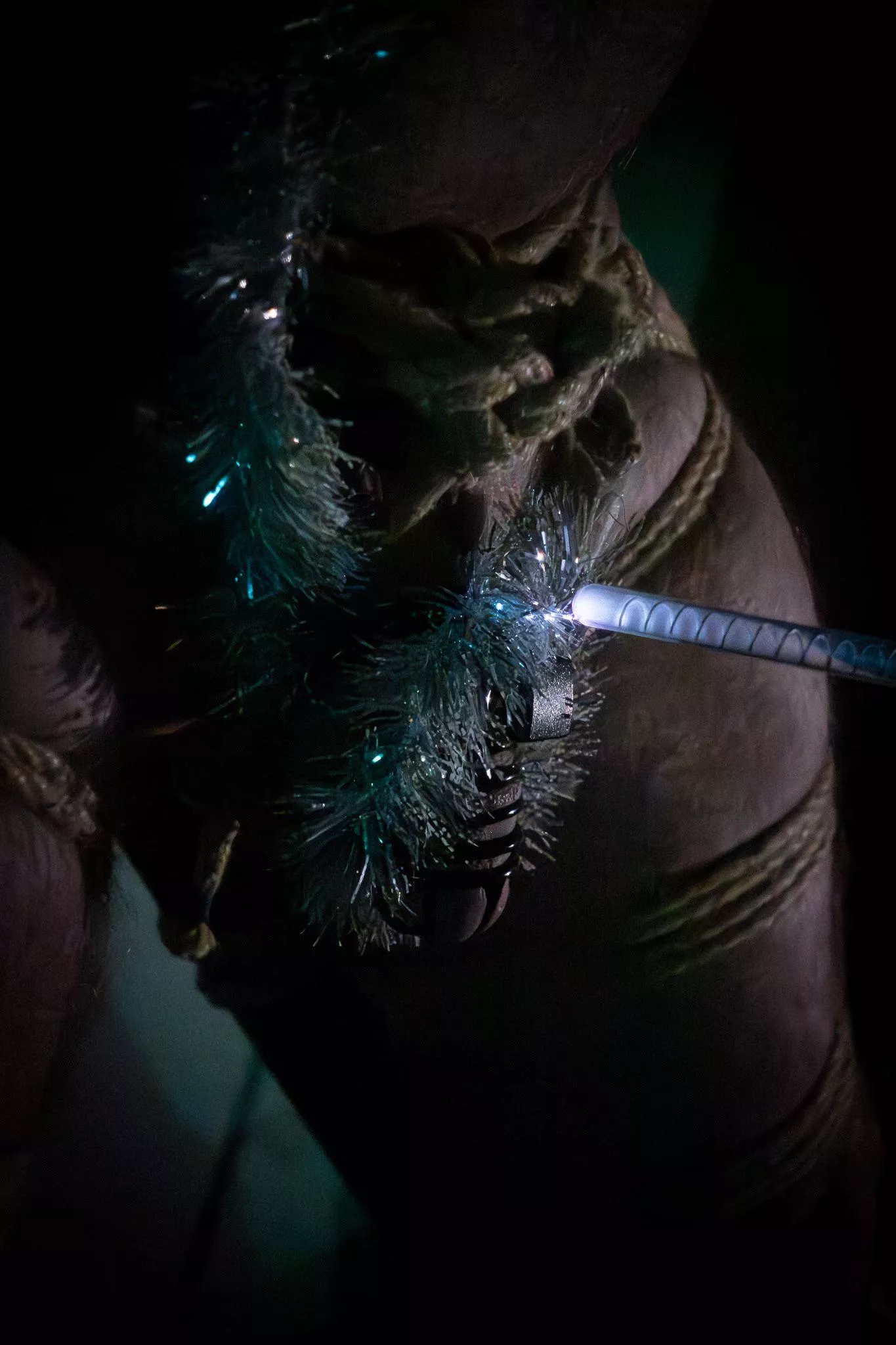 Tinsel and violet Wand posted by Neebyter