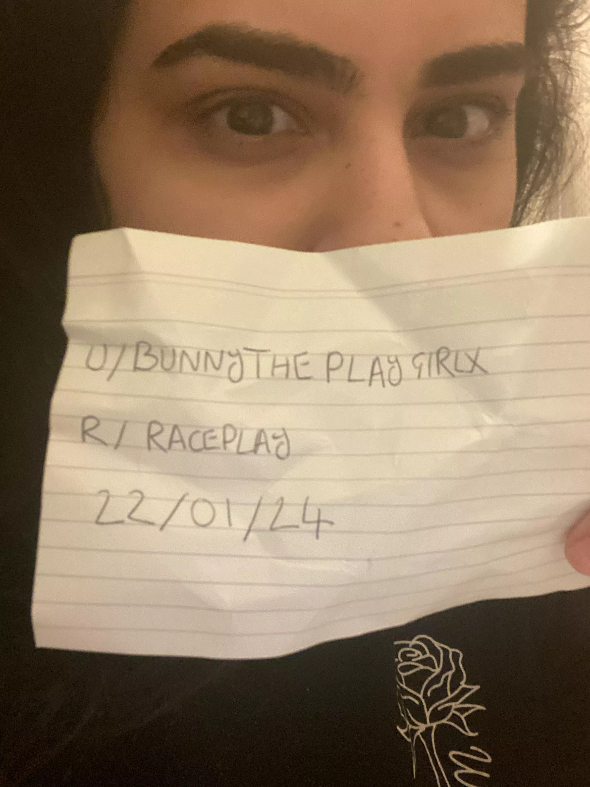 Verification posted by Bunnytheplaygirlx