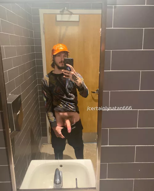 Waiting in the bathroom w the door unlocked 😈 by CertainlySatan666