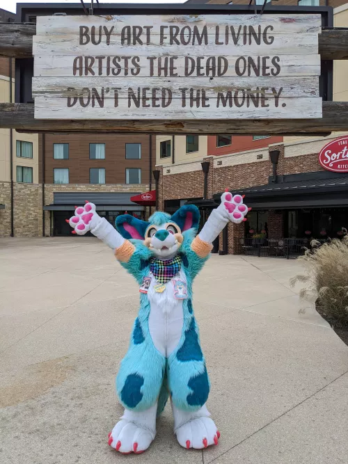 We love supporting artists! by dragonsapphic