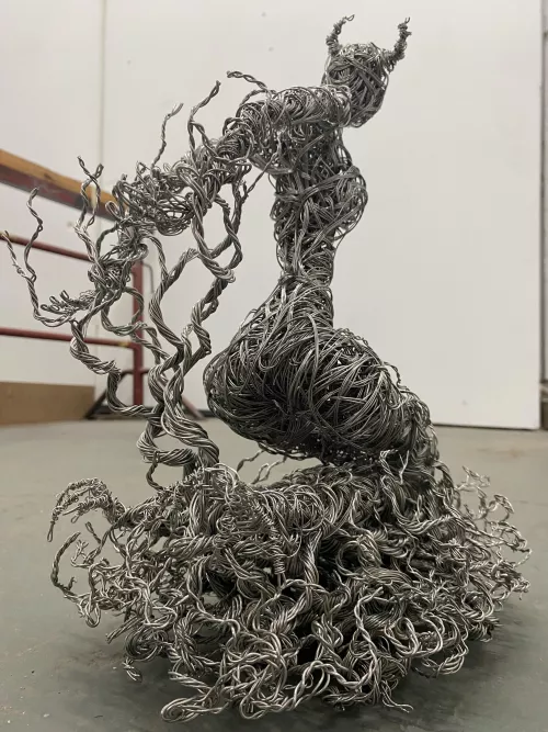 A Familiar Spirit, Steel Wire, Me 2023 by andyjett543