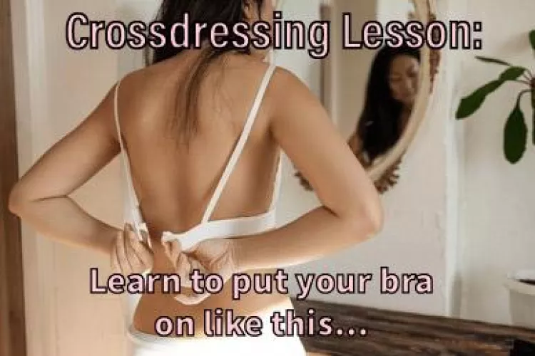 A sissy should learn the correct way! by SissySinderella