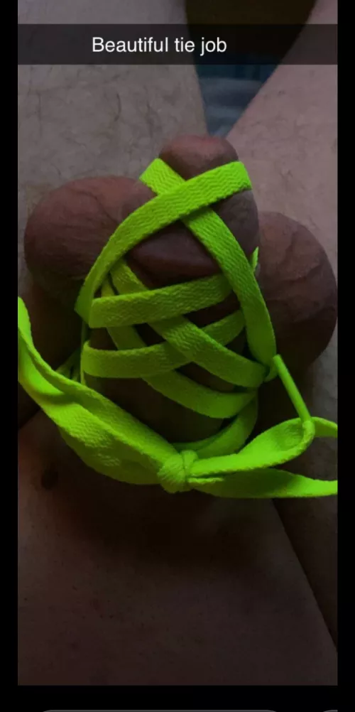 All tied up, no place to go. by missmoxie007