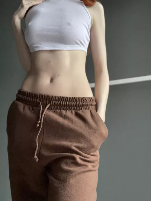 Another day, another braless look by long-legzzz