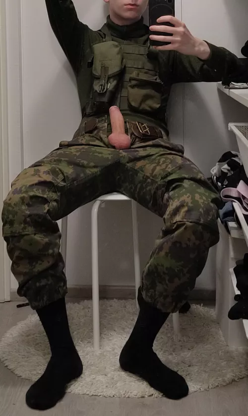 Army twink at your service😈🍆 by TheHotLeo