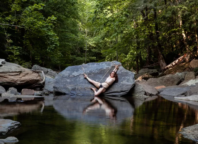 By the reflecting pool by clamsjog