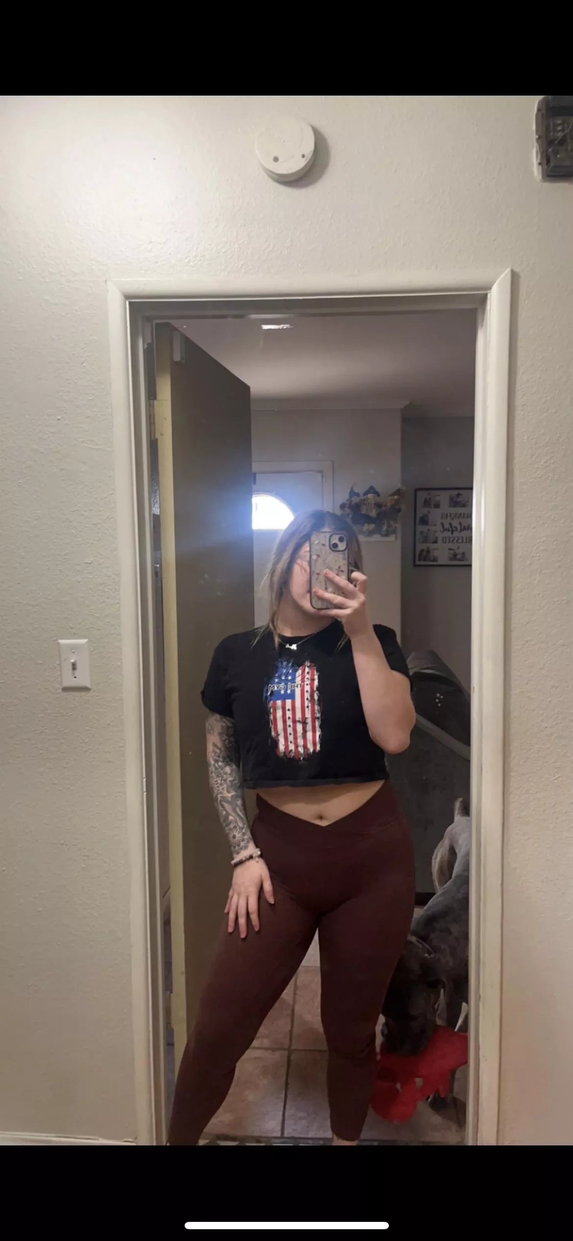 Crop top for the gym posted by MissBugg223