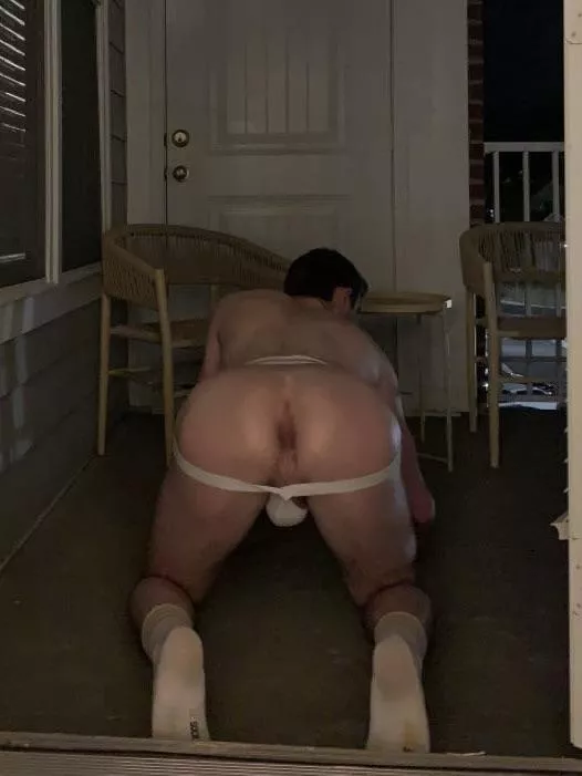 Do you think the neighbors saw? 😈 posted by Justaholesir0