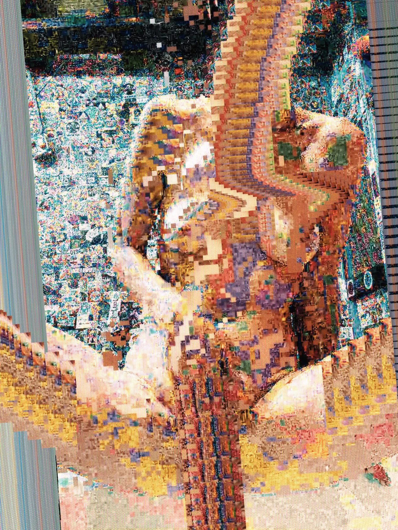 erotic glitch art posted by mcmeowmcmeow